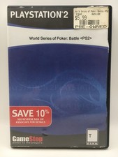 PS2 Playstation 2008 - World Series of Poker (Works - Disc Only)