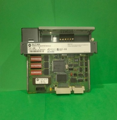 Allen Bradley 1747-ASB SLC 500 RIO Remote I/O Adapter Module -Used | eBay
