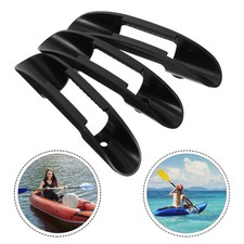 3 Pcs Paddle Holder Clip for Canoes Sturdy Clamp Kayak Track Mount