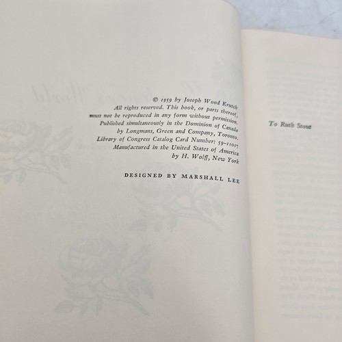 The Gardner’s World By Joseph Wood Krutch 1959 - Foto 9 di 9
