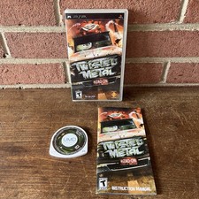 Twisted Metal: Head-On (Sony PSP, 2005) Complete w/ Manual Tested & Working