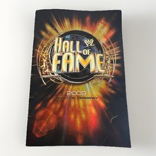 WWE Hall of Fame 2009 Induction Ceremony Program – Hulk Hogan – Wrestling