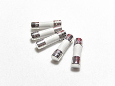 10AMP 250V Fuse 5mm x 20mm Slow Blow CERAMIC BODY PACK of 5 or PACK of 10