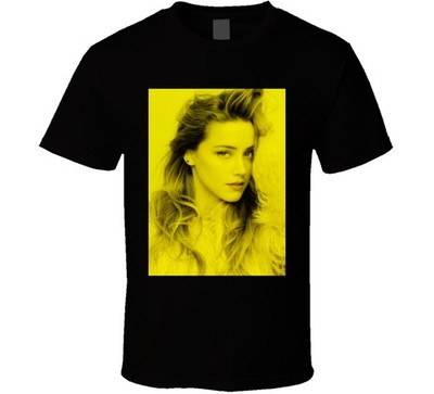 Amber Heard - Celebrity ( Neon Fashion ) Celebslover T Shirt