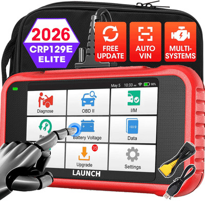 2026 LAUNCH CRP129E PRO Profi KFZ Diagnosegerät Auto OBD2 Scanner TPMS EPB SAS