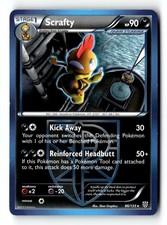 Pokemon Card Scrafty (Team Plasma) LP Plasma Storm 86/135