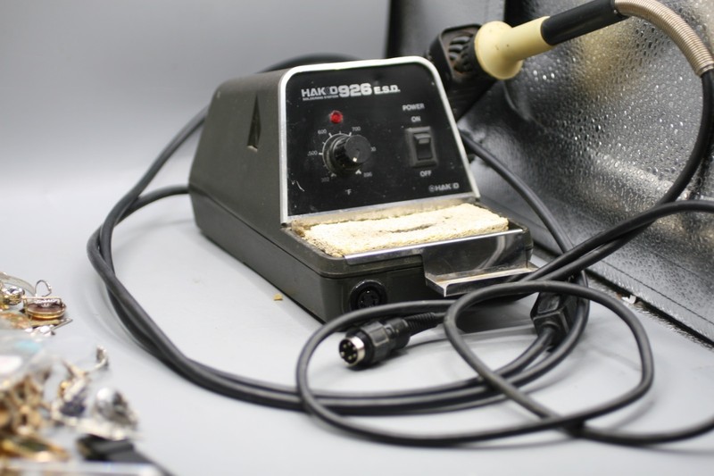 Hakko 926 ESD Soldering Station Hakko 900 iron with tip WORKING  B1