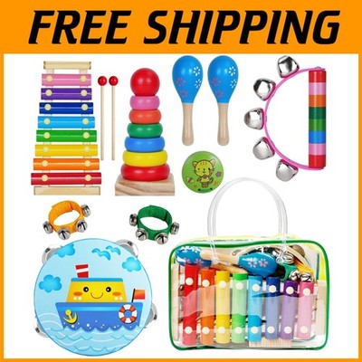 Colorful Kids Musical Instruments Set for Toddlers