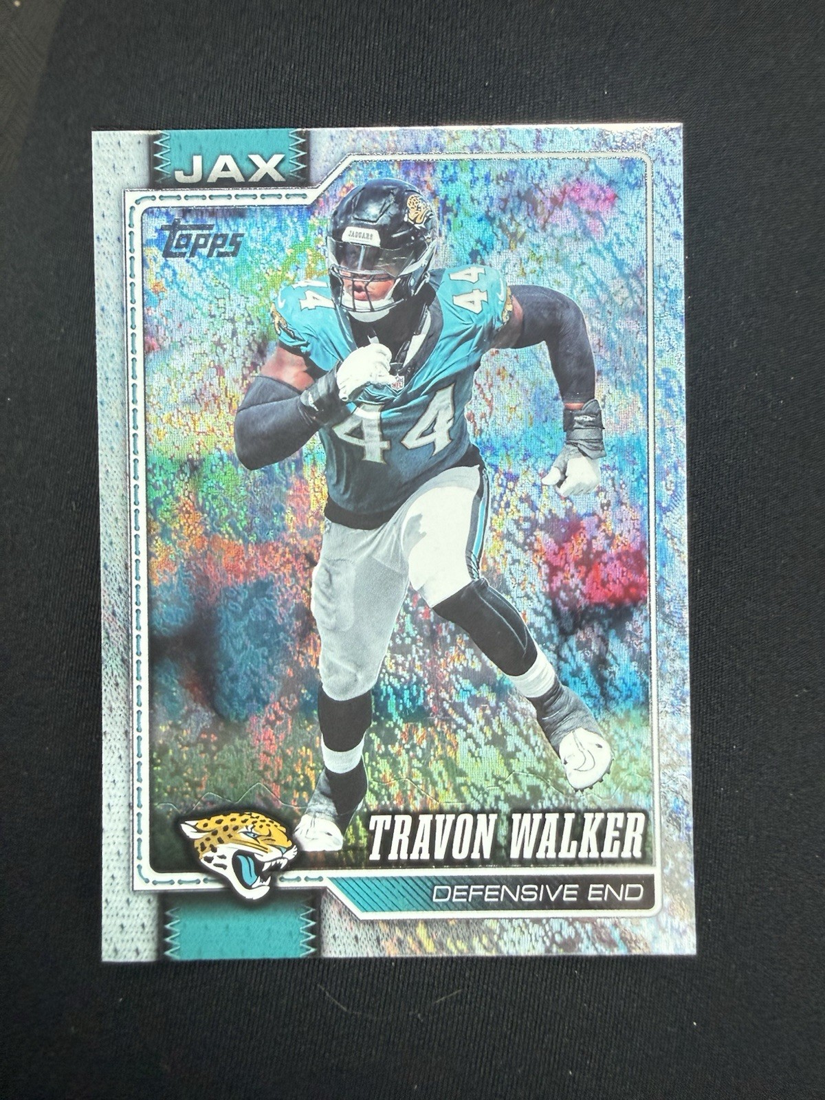 2026 Topps Flagship - Travon Walker #230 Green Foil /99 - Jacksonville Jaguars