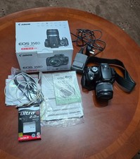 Canon EOS 350D Digital SLR camera bundle