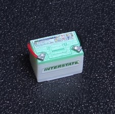 Ess Resinworks 124 125 Scale Model Interstate Car Battery Pre-colored 2x