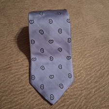 Brooks Brothers Golden Fleece Tie all Silk Paisley Teardrop Pattern Made In USA