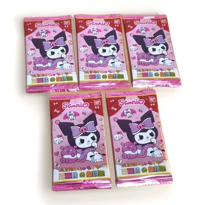 Bandai Sanrio Hello Kitty Karten Booster Packs X5 (25 Karten) Brandneu Sealed