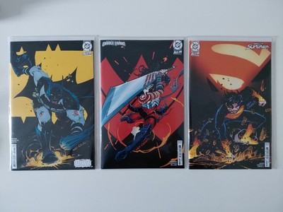 Absolute Batman Wonder Woman Superman #1 1st Print Wes Craig Variant Cover Set