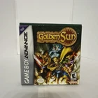Golden Sun (Nintendo GBA) Complete in Box w/ Poster CIB  TESTED AND WORKING