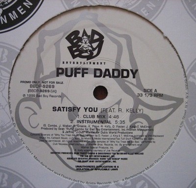 Puff Daddy - Satisfy You / Fake Thugs Dedication (12'') (Very Good Plus (VG+)) - 