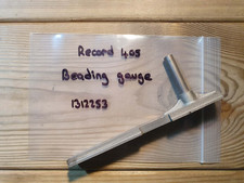 Vintage Record 405 Plane Beading Gauge Old Woodworking Hand Tools Carpentry Tool