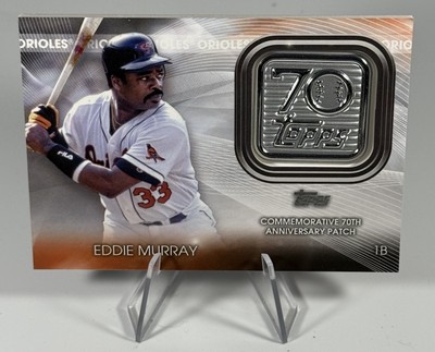 2021 Topps Update Series - Topps 70th Anniversary Manufactured Logo Patches...