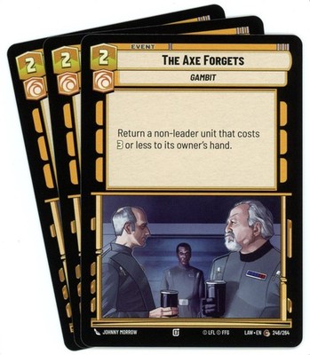 x3 The Axe Forgets - 246/264 - A Lawless Time - SWU - NM/M