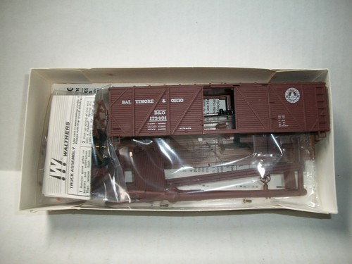 Coche de caja de madera HO Walthers 40' SS con extremos reforzados BALTIMORE&OHIO B&O #178491 - BT5 | Condition: Used