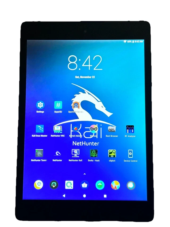 DE-GOOGLED EXTREMELY RARE Kali NetHunter Nexus 9 TABLET 32GB - Image 3 of 4
