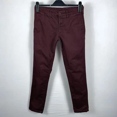 Men Carhartt Trousers Burgundy Polyester 31 - Bild 1 von 4