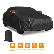 Xl Black Waterproof Full Car Cover Outdoor Dust Snow Sun Protection For Sedan Xl Black Waterproof Full Car Cover Outdoor Dust Snow Sun Protection For Sedan