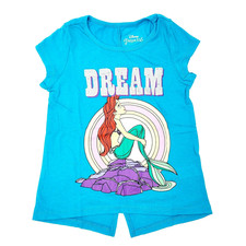 Disney Princess Little Mermaid Ariel Dream Shirt Girls Size 4 New