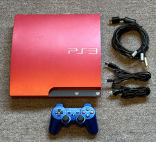 Sony PlayStation 3 PS3 Rosso Scarlatto CECH-3000B Console 320 GB, Controller Giappone