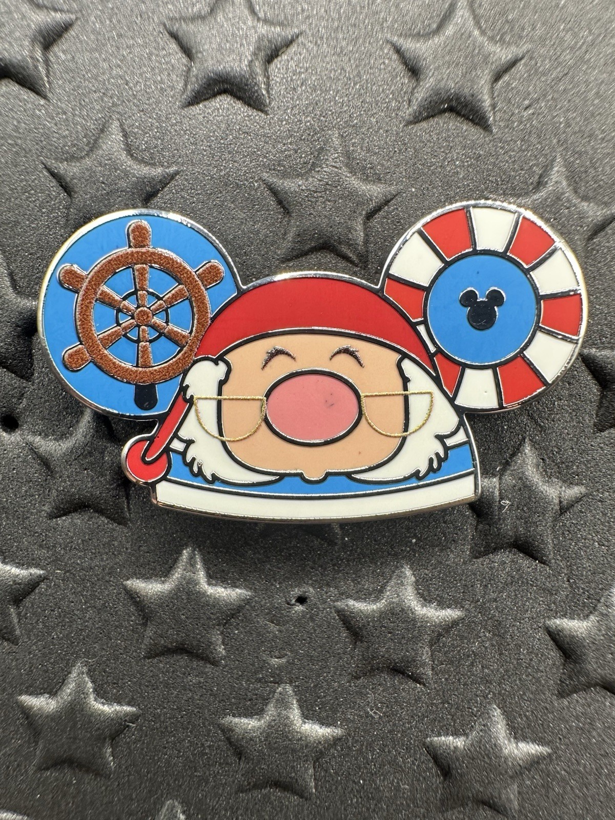 Disney World Hidden Mickey Mr. Smee Ear Hats Pin Wave B 2025 Peter Pan Hook WDW