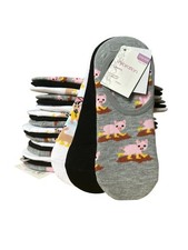 7 Pairs Of Women s One Size No Show Socks