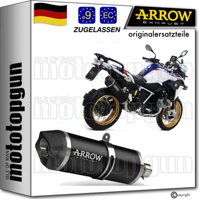auspuff ABE schwarz c maxi arrow fur bmw r1250 r-1250 gs adventure 2024 24