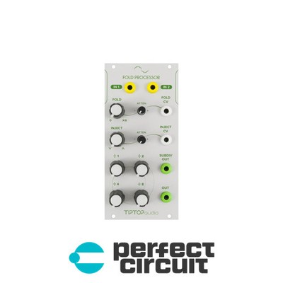 Tiptop Audio Fold Processor Wavefolder (White) EURORACK USED PERFECT CIRCUIT