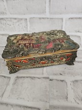 7x4 - Vintage Japanese Music Box - W/textured...