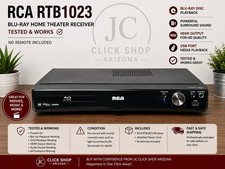 RCA RTB1023 Blu-ray Home Theater Receiver - No Remote - Tested  Works
