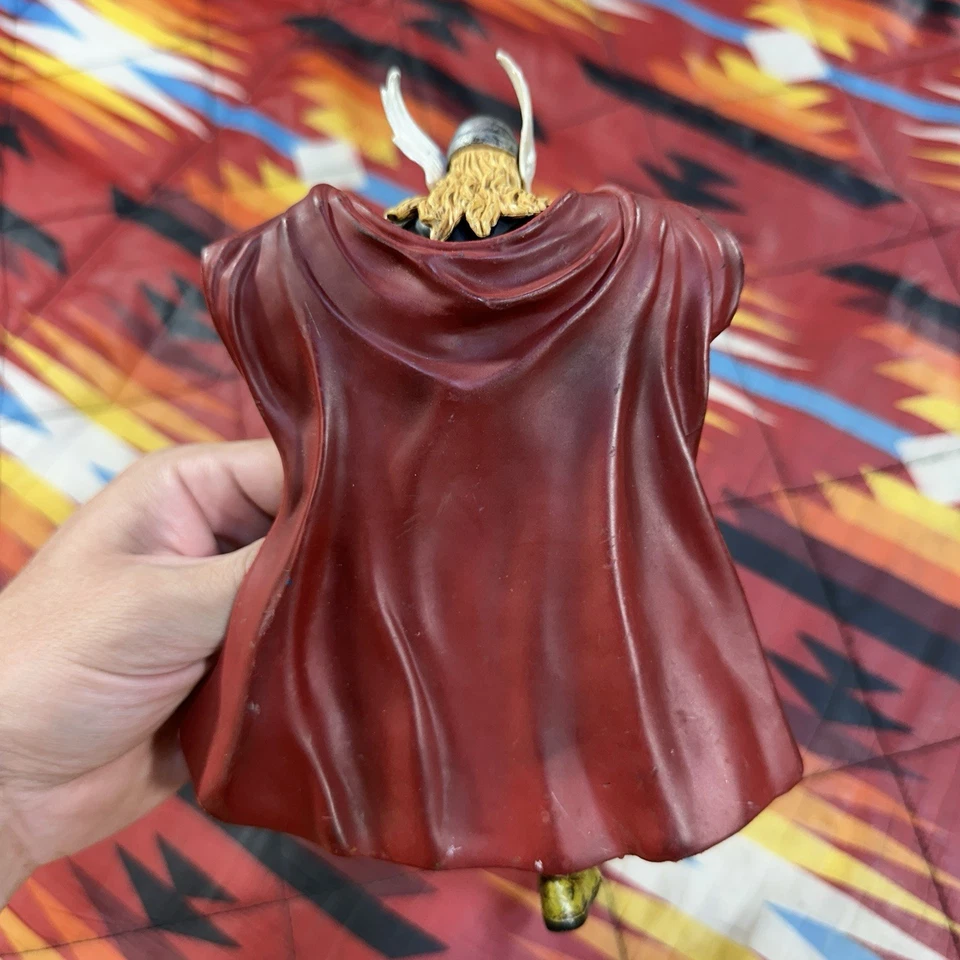 "Figura de acción de Thor Odinson 2003 Toy Biz Thor Hammer de Marvel Legends" Foto 4 de 4