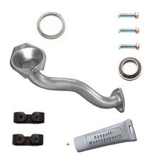 Auspuff Hosenrohr VW Golf 2 1.6-1.8 Jetta 1.6-1.8 Passat 1.6i -1.8i +MONTAGESATZ