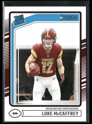 2024 Donruss #302 Luke McCaffrey