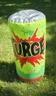 Vtg Coca Cola Surge Energy Drink Promotional Store Display Inflatable Can 29"