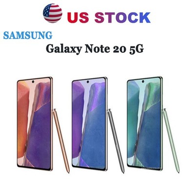 NEW Samsung Galaxy Note 20 5G N981U 128GB FULLY UNLOCKED AT&T Verizon T-Mobile