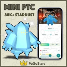 Pokémon PTC GO - Shiny Regice Special Background - 80K Stardust✨Description✨