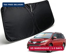 Windshield Sun Shade Custom Fit for Toyota Sienna 2011-2020 Car Front Window S