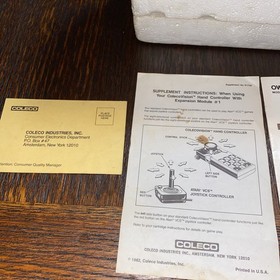 Vtg ColecoVision Console & Expansion Module #1 Untested Gaming Systems Box &&hellip;