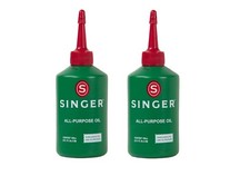 2x Singer All Purpose Sewing Machine Oil, 3.38-Fluid Ounce (100ml)