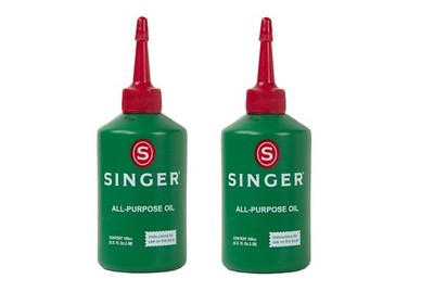 2x Singer Allzweck-Nähmaschinenöl, 3,38 Flüssigunze (100 ml)