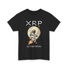 XRP To The Moon Tee Shirt, Ripple Crypto Currency, Men Women Gift, Investor