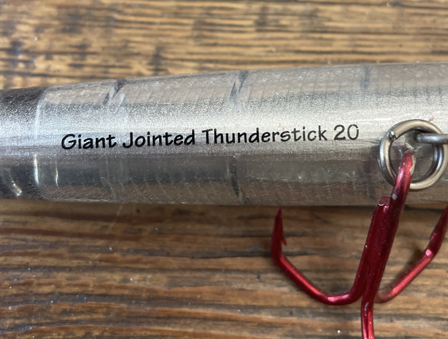 Lot of 4 Muskie Pike Lures (ThunderStick, Swimmin Pig, Pig, Custom imitation Pig - Image 15