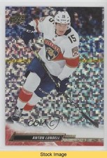 2022-23 Upper Deck Series 1 Speckled Rainbow Foil Anton Lundell #76 READ b8c