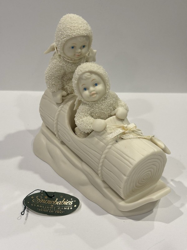 Department 56 Snowbabies Starlight Games “Team of Two”  2001
