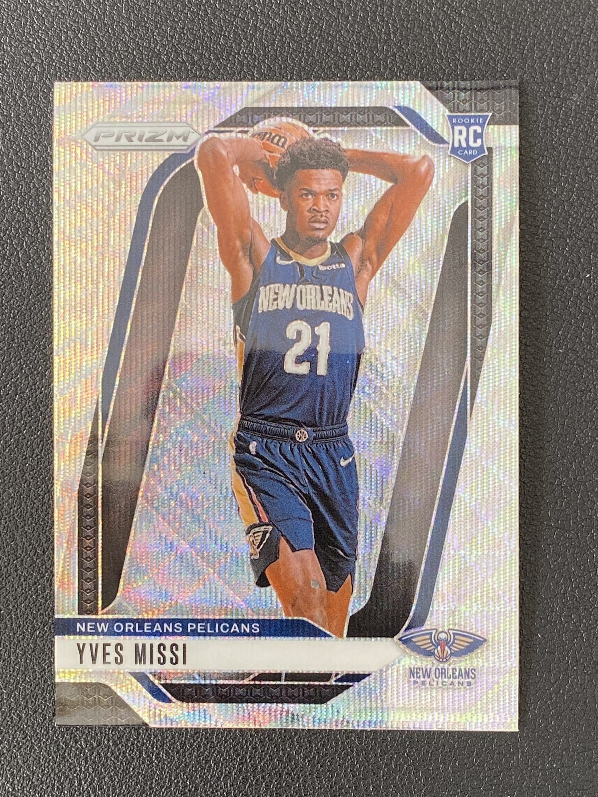Yves Missi 2024-25 Panini Prizm Silver Wave #233